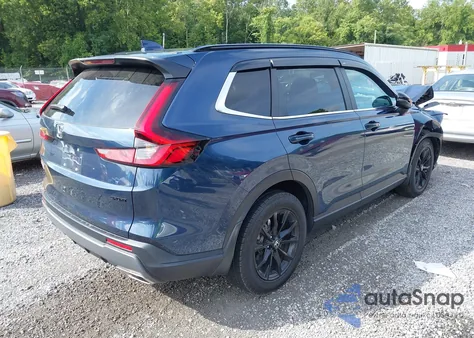 2023 Honda Cr-V Hybrid Sport из США, поврежденный, VIN 2HKRS6H57PH818049